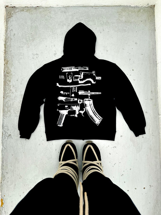 IN DRACO WE TRUST ZIP-UP (Black)