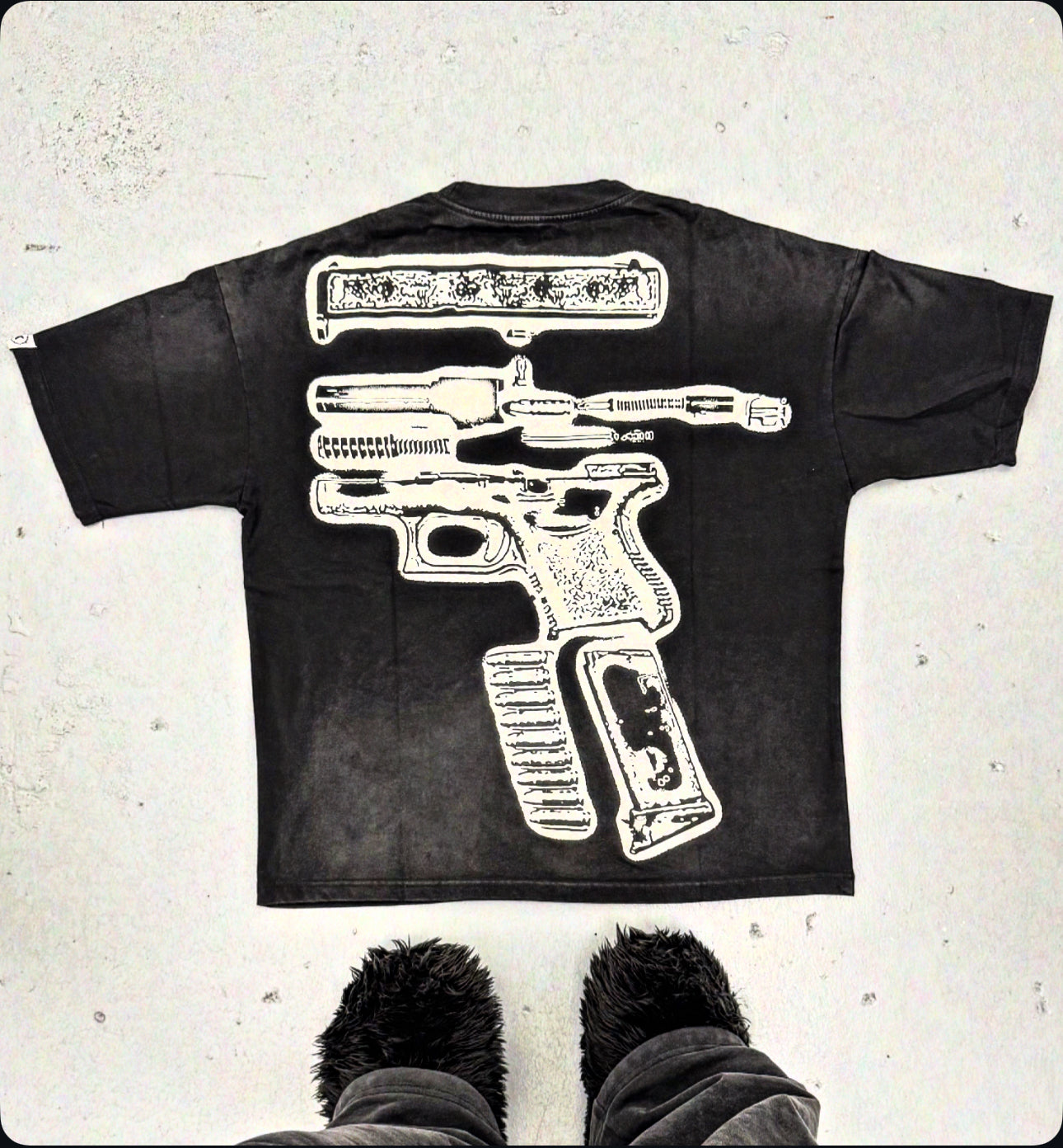 (NEW) Me MYSELF N MY FYE ACID WASH TEE