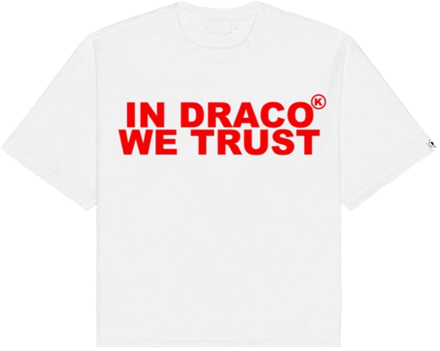 IN DRACO WE TRUST TEE (Red)