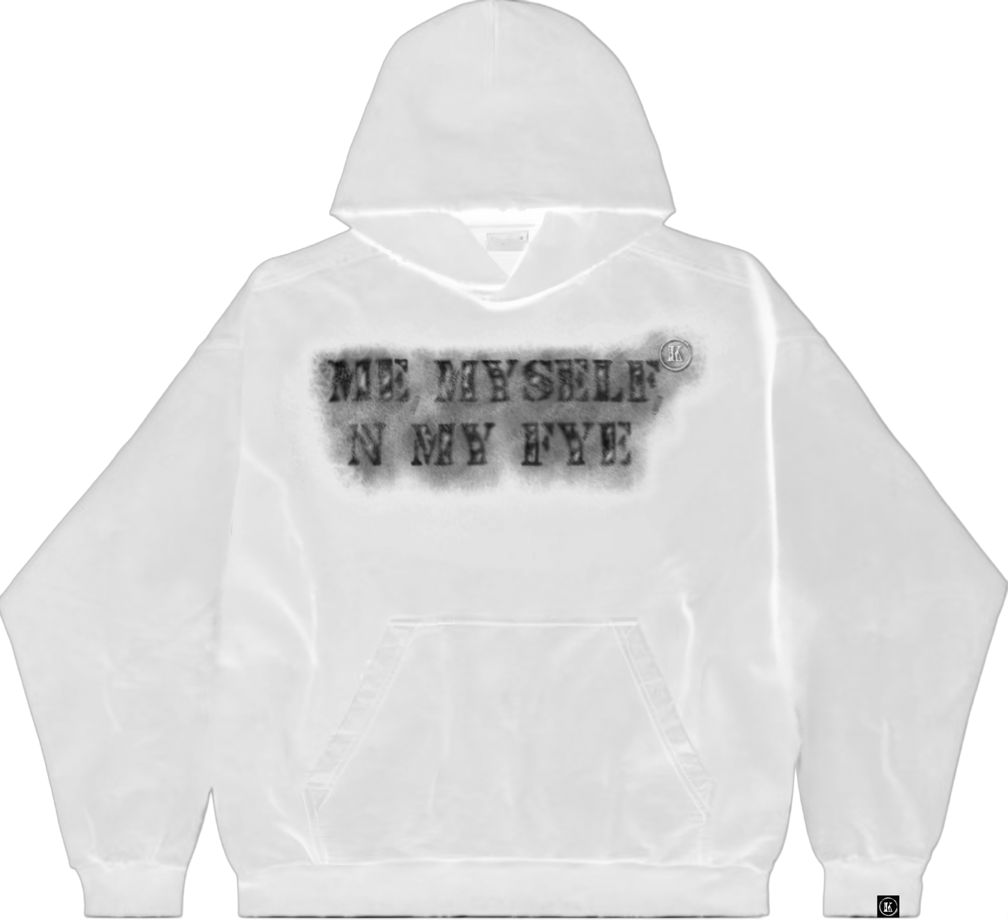 (NEW) ME MYSELF N MY FYE HOODIE (SNOW)