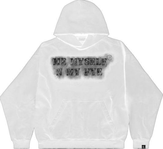 (NEW) ME MYSELF N MY FYE HOODIE (SNOW)